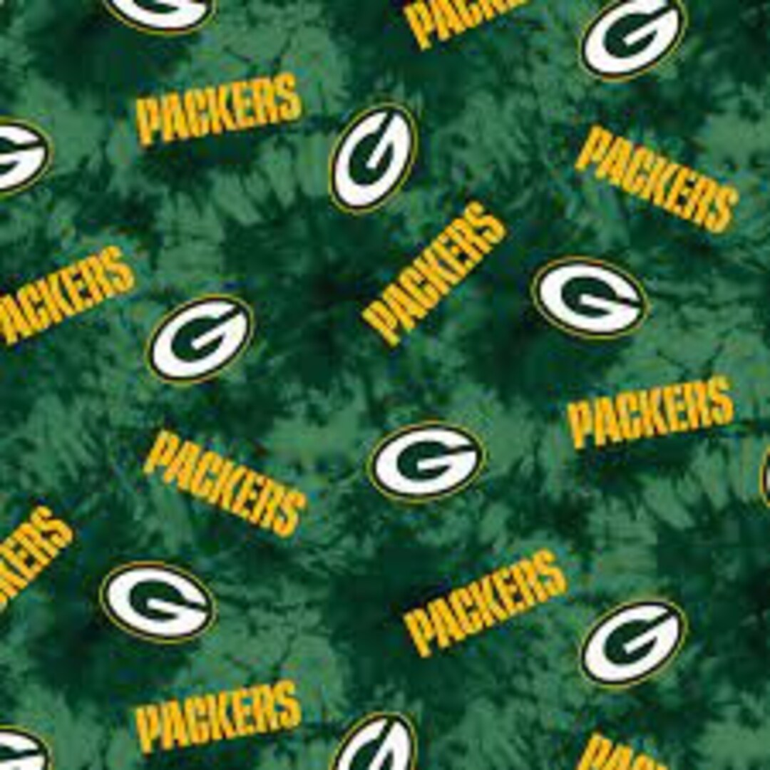 NFL Green Bay Packers Flannel Cotton Fabric CLEARANCE SALE 15% Off - Etsy