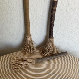 Witch’s Broom, Mini Witch Broom, Handmade mini broom