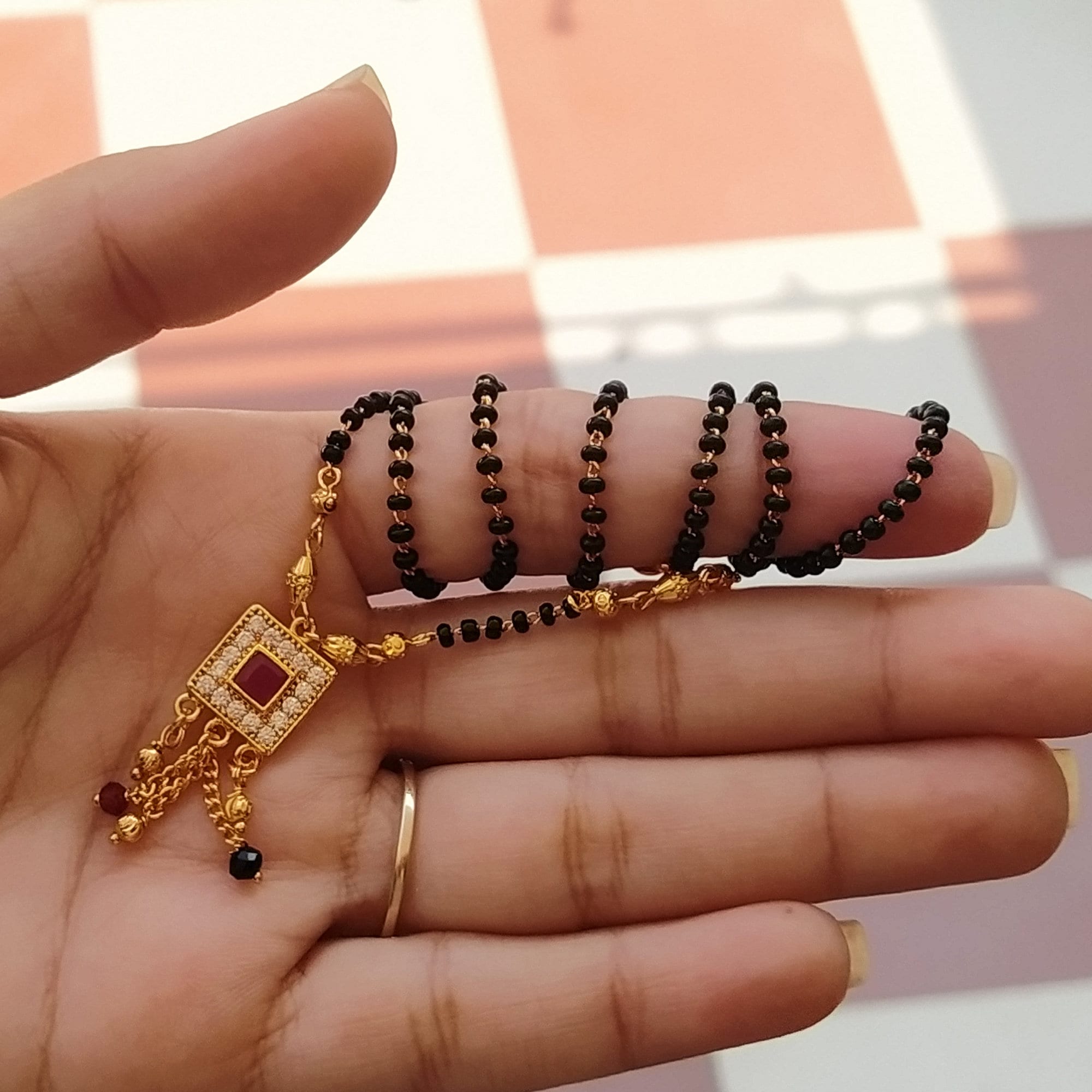 Gold Mangalsutra Etsy Canada