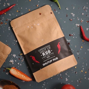 Chilli Spice Rub Gift Set, spice gift pack, chilli spice cooking set, letterbox gift, cooking gift for her, BBQ cooking gift, food gift image 3
