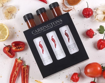 Chilli Sauce Gift for Her, Mother's Day Gift, Food Gift,  Foodie Hamper, Mum Gift, Gift for Wife, Best gift for her, Cooking gift