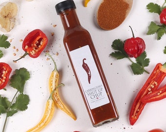Very Hot Naga Chilli Ketchup, Hot Chilli Sauce, Spicy Sauce, gift for cooks, cooking gift for men, gift for dad, gift for husband
