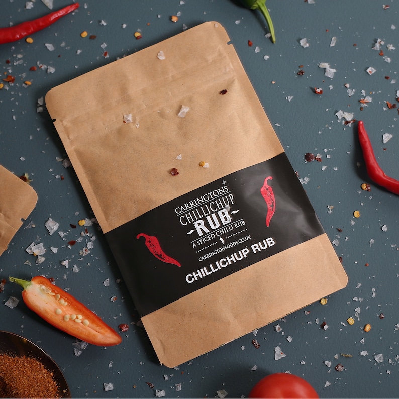 Chilli Spice Rub Gift Set, spice gift pack, chilli spice cooking set, letterbox gift, cooking gift for her, BBQ cooking gift, food gift image 5