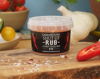 Fiery Naga Chilli Spice Rub, Cooking Gift, Gift For Him, Hot Chilli Marinade, Shut Up Rub, Spicy BBQ Rub, Best Gift For Him, Spice Blend