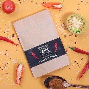 Chilli Spice Rub Gift Set, spice gift pack, chilli spice cooking set, letterbox gift, cooking gift for her, BBQ cooking gift, food gift image 10