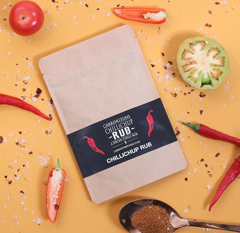 Chilli Spice Rub Gift Set, spice gift pack, chilli spice cooking set, letterbox gift, cooking gift for her, BBQ cooking gift, food gift image 10