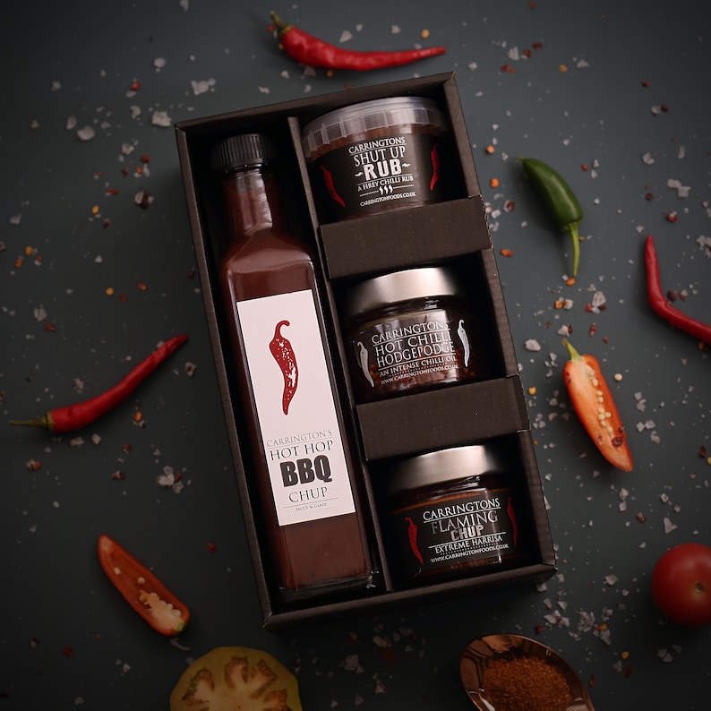 BBQ Sauce and Spice Gift Set Cooking gift for him BBQ Gift