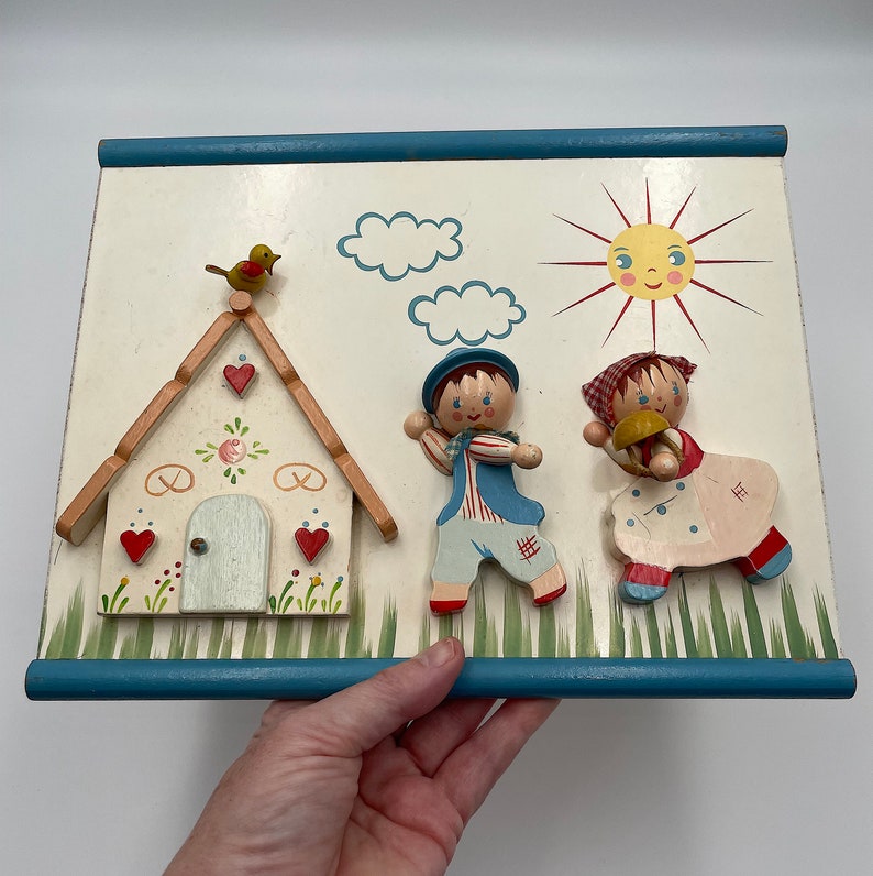 Originals by Irmi Midcentury Nursery Art / Dimensional Etsy