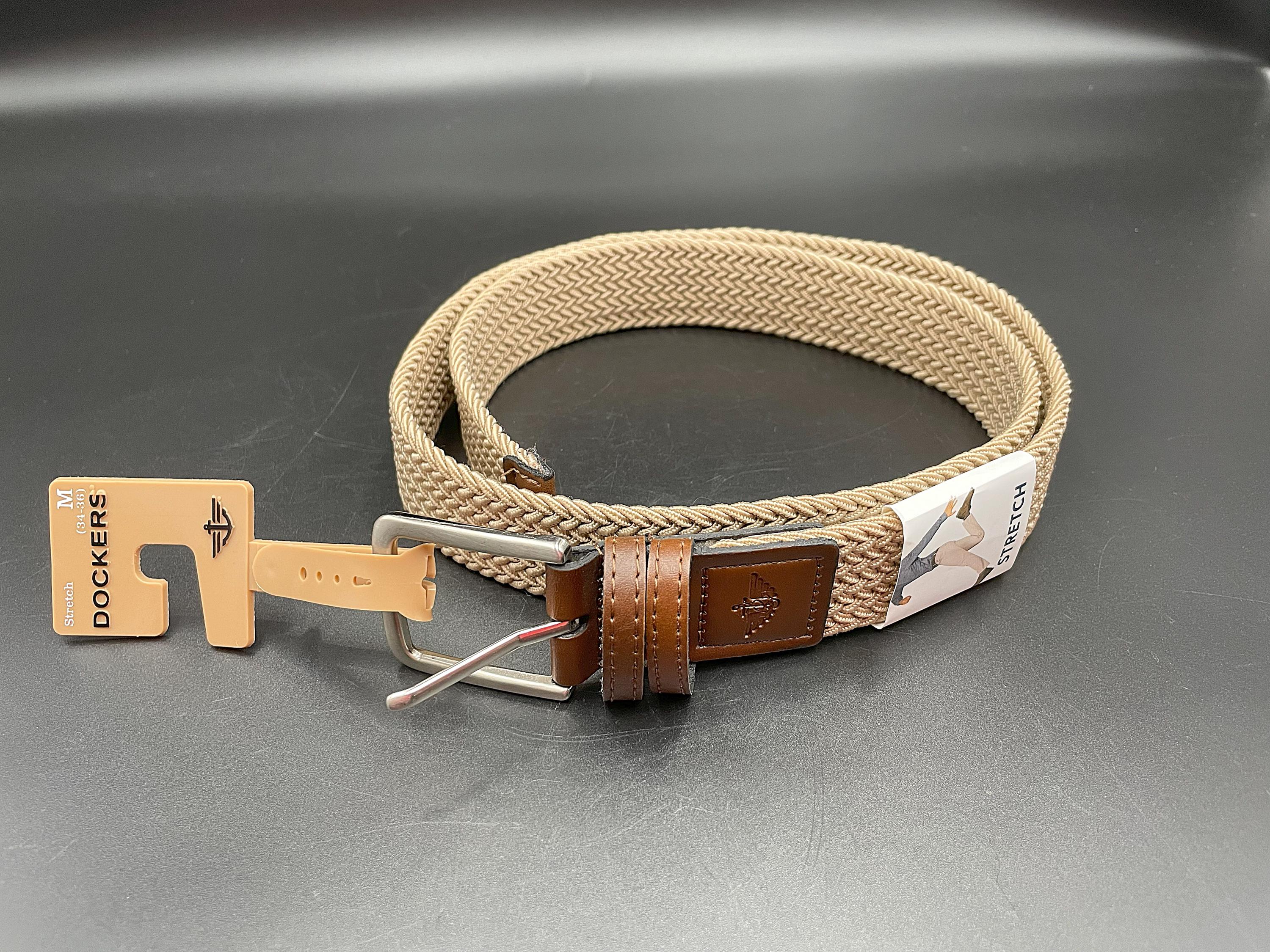 Vintage 70s80s Brown Beaded Belt 66\