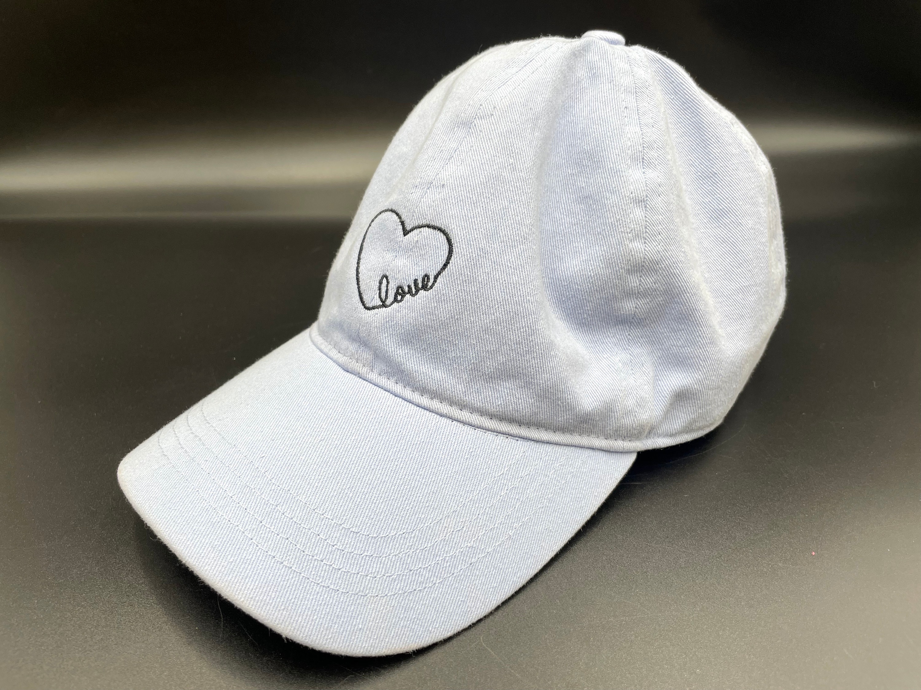 David And Young Heart Flag Cotton Embroidered Strapback Cap Hat OSFM New David & Young Cowboy Baseball Hat - Women main image 4
