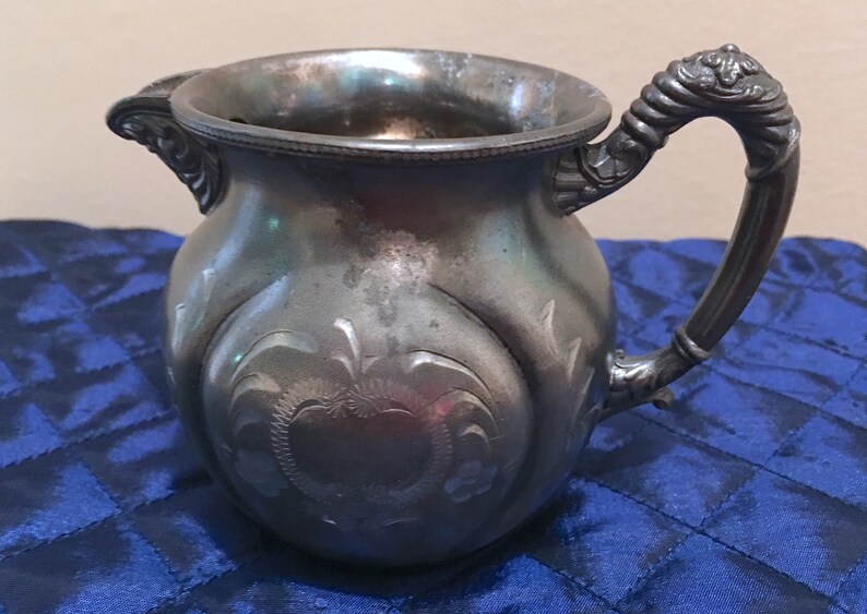 Victorian Era Richfield Plate Co Quadruple Silver Plate Etsy