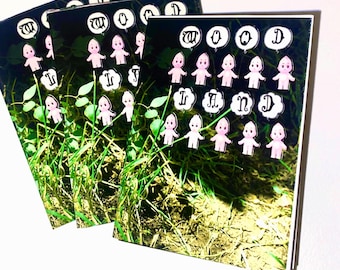 Woodland Zine : Dream Portal Paintings, livret assemblé à la main