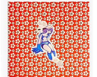 Sticker cadet de l'espace