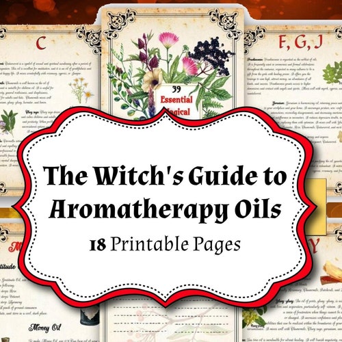 Best Essential Spiritual Aromatherapy Oils Printable Book of ...