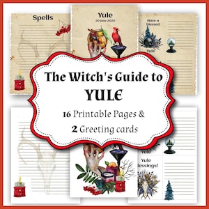 Yule Correspondences Karten für Hexen der Südhalbkugel - Dekorieren Sie Ihren Altar mit Stil!