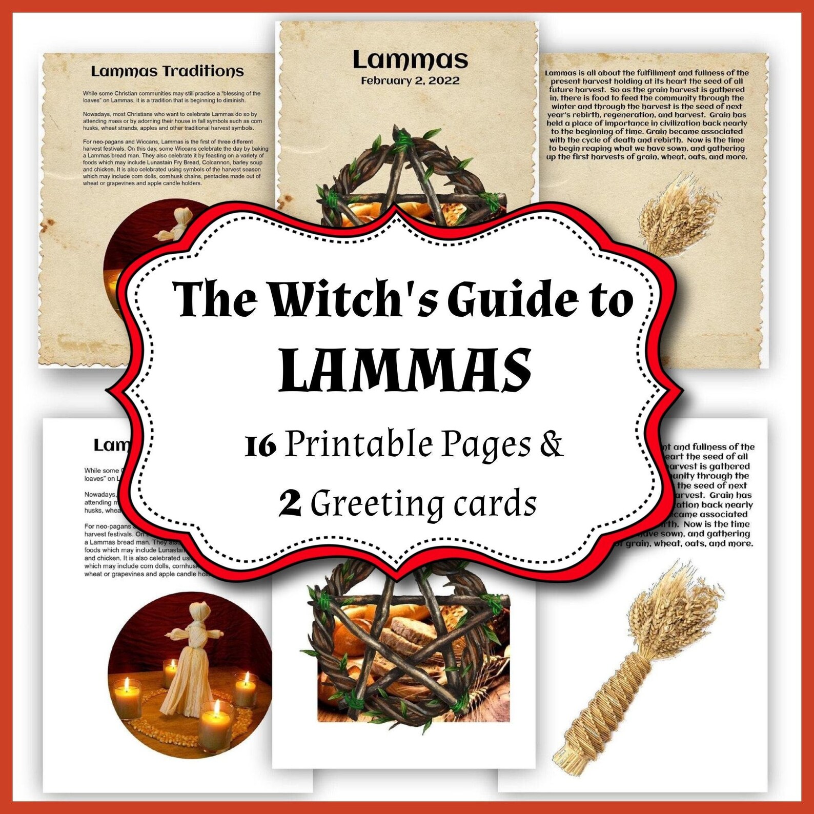 Lammas 2022 Southern Hemisphere Wheel of the Year Witch Etsy