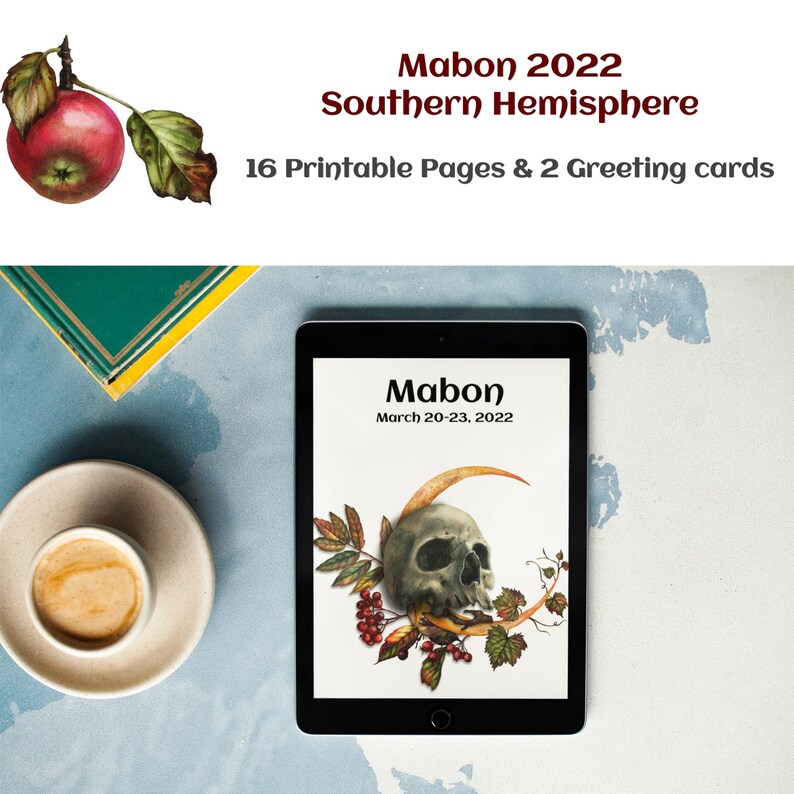 Mabon 2022 Southern Hemisphere Autumn Equinox Wiccan Weel of Etsy