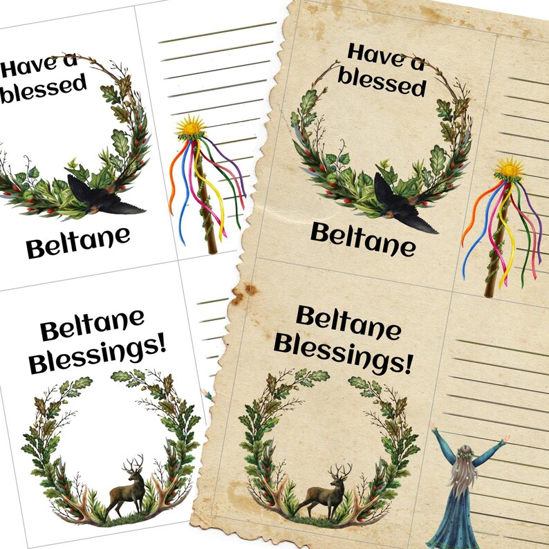 Beltane Southern Hemisphere 2022 Poster Wiccans Rituals Etsy