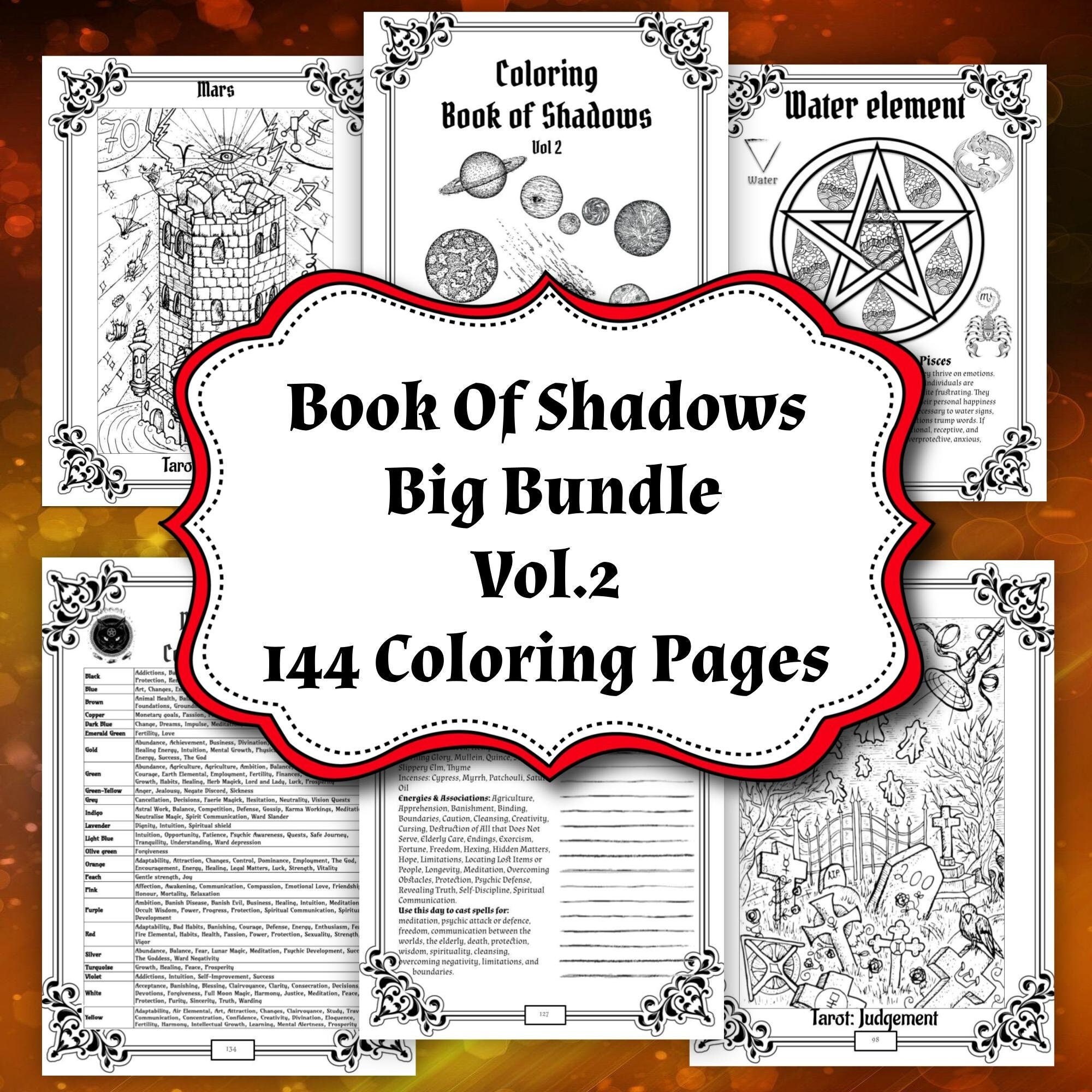 Book Of Shadows Journal Cosmic Witchcraft Baby Witch Starter Etsy India