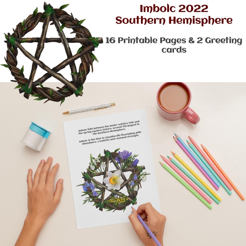 Imbolc 2022 Southern Hemisphere Wiccans Rituals Pages Sabbats Etsy