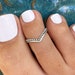 see more listings in the Silver Toe Rings section