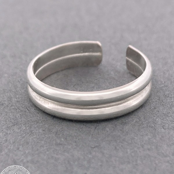 Double Toe Rings Etsy