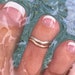 see more listings in the Mixed Metal Toe Rings section