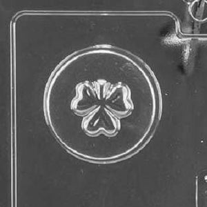 P030 Shamrock Dipped Cookie Chocolate Candy or Soap Mold
