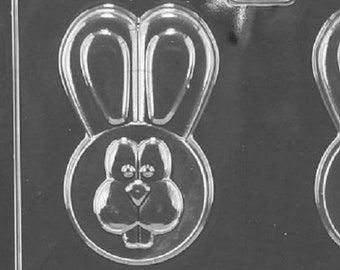 E478 Easter Bunny Cookie Chocolate Candy or Soap Mold