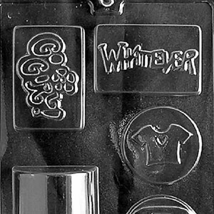 K131 Cool Soap Bar Loaf Chocolate Candy Soap Mold