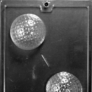 S112 Large Golf Ball Chocolate Candy Soap Mold