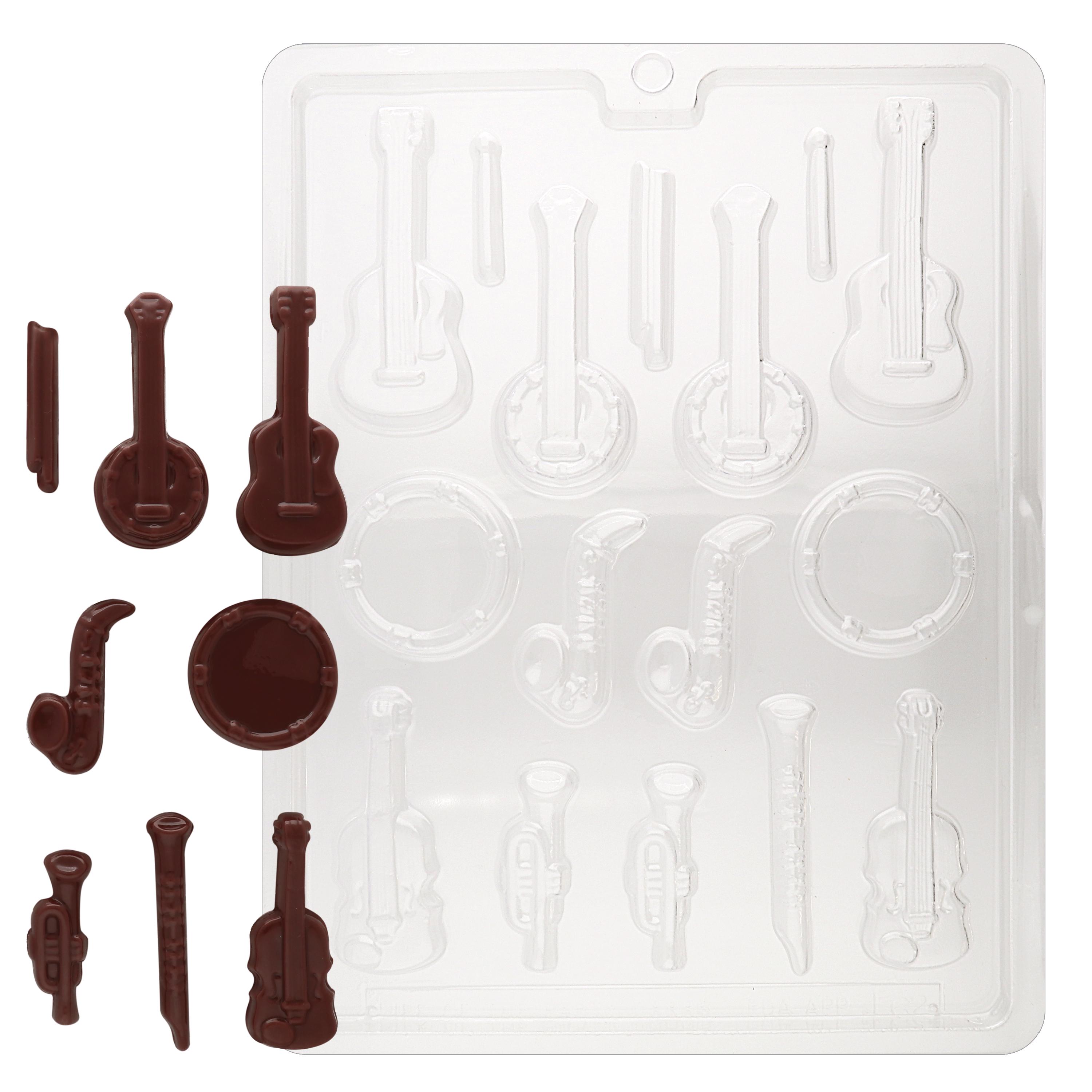J062 Musical Instruments Chocolate Candy Soap Mold - Etsy