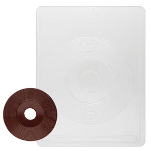 M001 Plain Record LP Vinyl Chocolate Candy Mold
