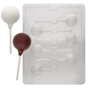 S071 Forma do mydła w kształcie lizaka w kształcie piłki golfowej i czekolady