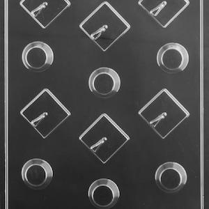M265 3D Graduation Cap Chocolate Candy Mold