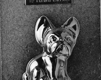 DOG028A&B 2 Piece French Bulldog Chocolate Mold