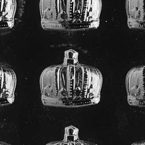 Crown Plain Lollipop Chocolate Candy Mold #3416 - Clear Plastic Mold For Candy Making
