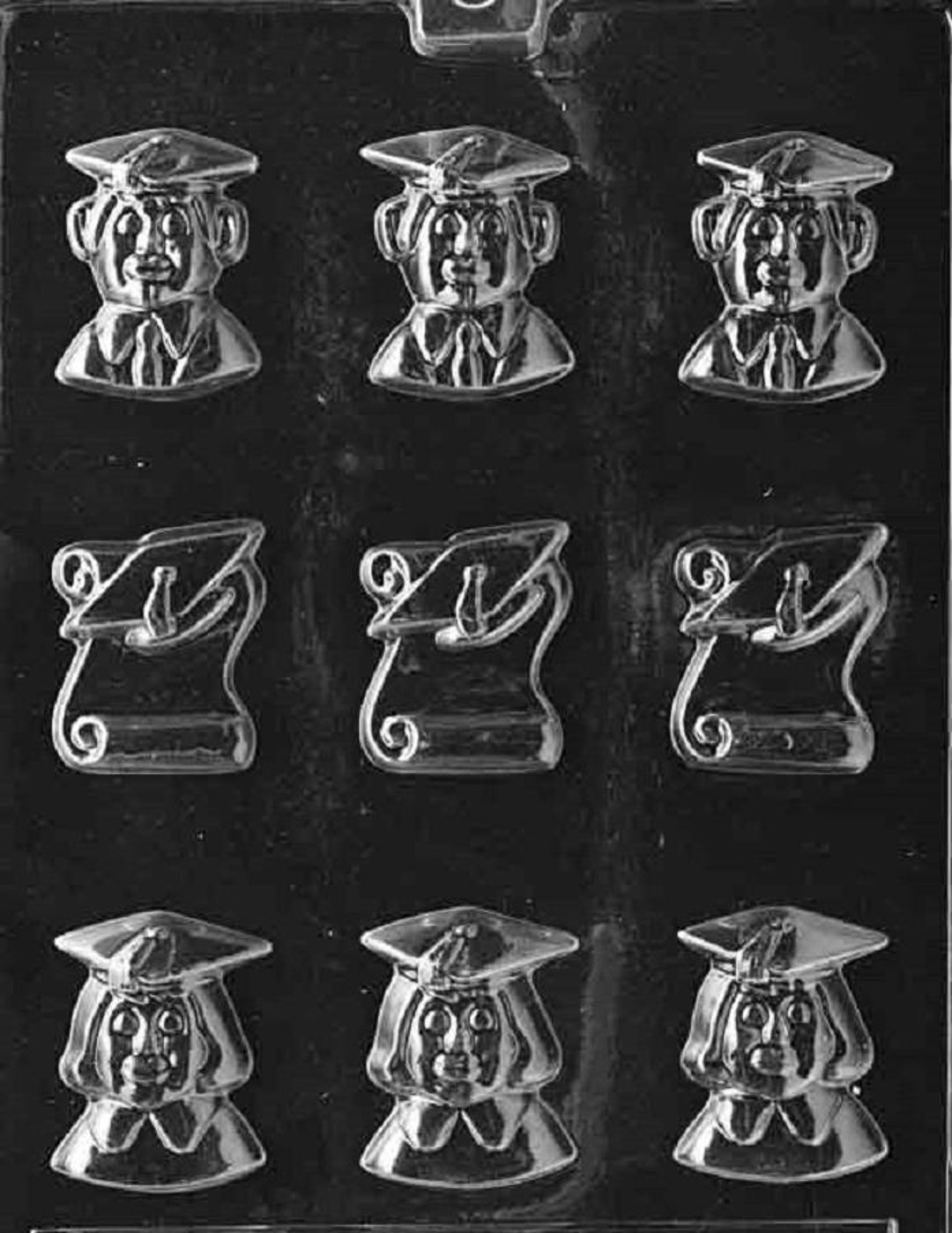 M025 Bite Size Graduates Chocolate Candy Soap Molds Etsy