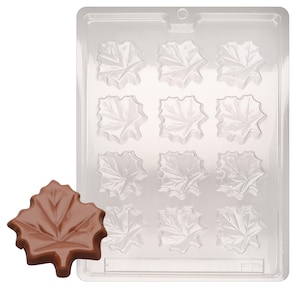 F078 Esdoornblad chocoladevorm