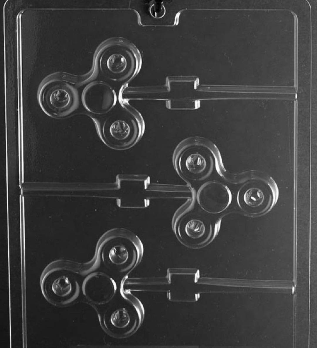 M254 Fidget Spinner Lollipop Chocolate Candy Soap Mold Etsy