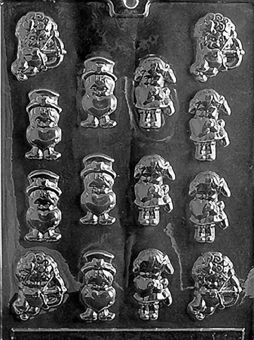 V010 Valentine's Day Cupid Boy Girl Assortment Chocolate Candy  Mold