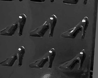 D092 Moule à savon pour bonbons au chocolat et chaussures à talons hauts