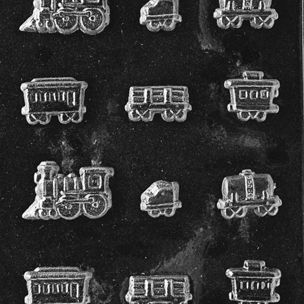 K022 Sugar Train Chocolate Candy Soap Mold