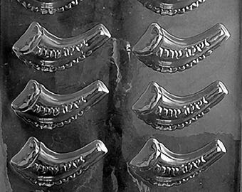R030 Jüdische Horn Pralinenform, Gips oder Seifenform