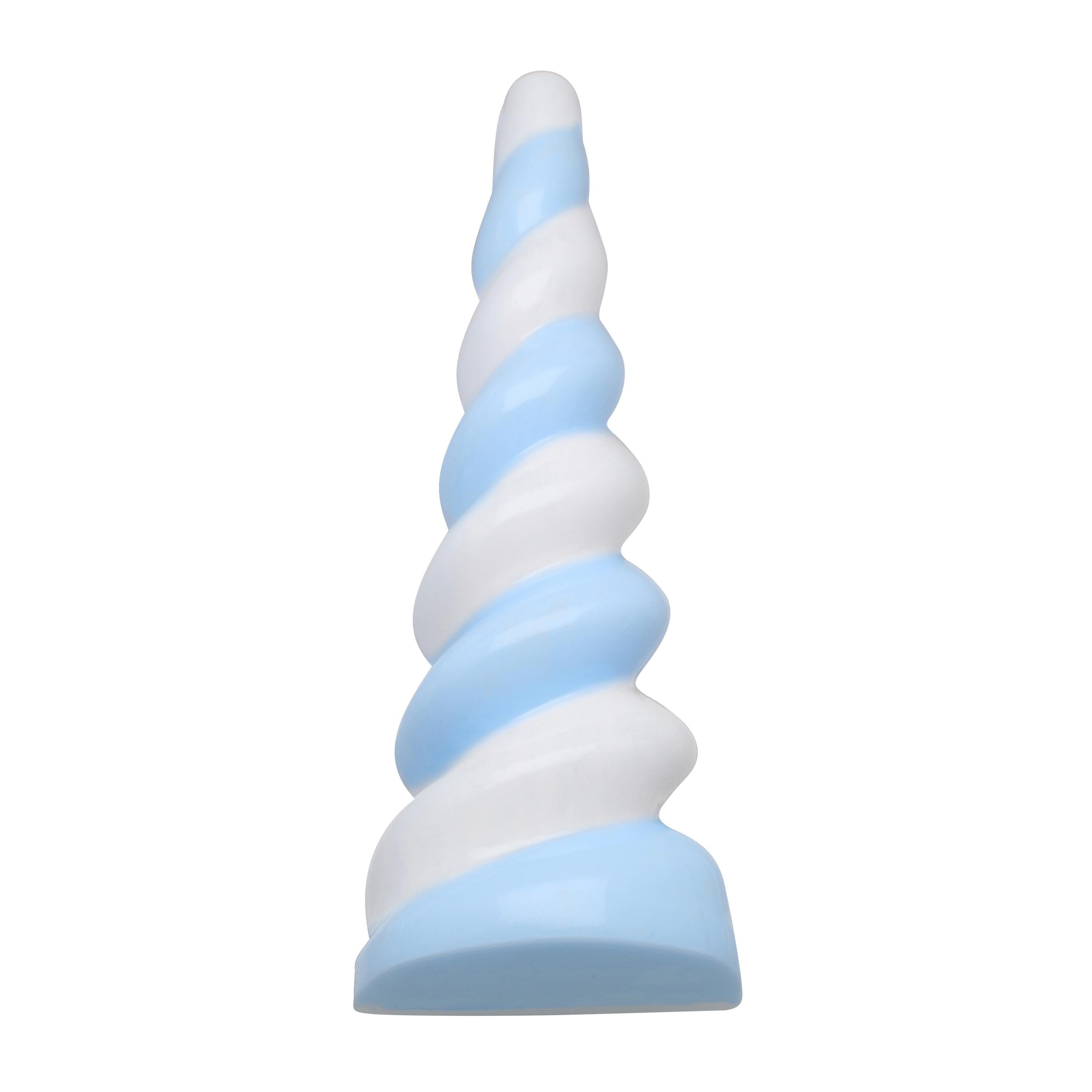 A155 Large Unicorn Horn Chocolate Candy, Plaster or Soap Mold