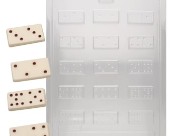M036 Dominoes Chocolate Candy Soap Mold