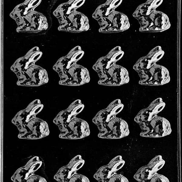 E444 Bite Size Bunnies Chocolate Candy Mold