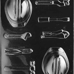 J055 Hard Hat Tools Chocolate Candy Soap Mold