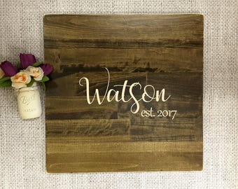 Guest Book Alternative | Unique wedding Guestbook | Wedding Guestbook | Wood Guestbook Sign | Beautifully Engraved Wedding Guestbook | Bride