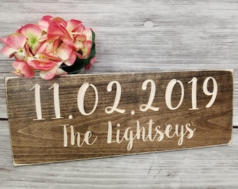 Engagement Photo Save the Date Sign |Wedding Date Sign |Rustic Wedding Decor |Special Date Sign |Wedding Photo Prop |Engagement Announcement